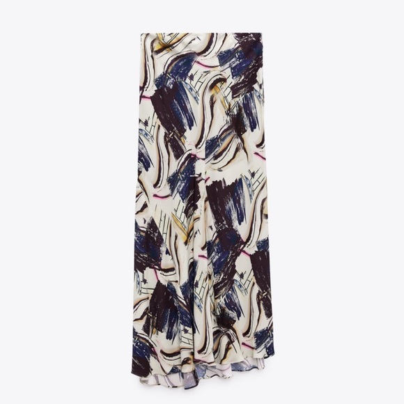 ✨SALE✨ ZARA LONG PRINTED SKIRT ✨SALE✨ - Picture 2 of 6